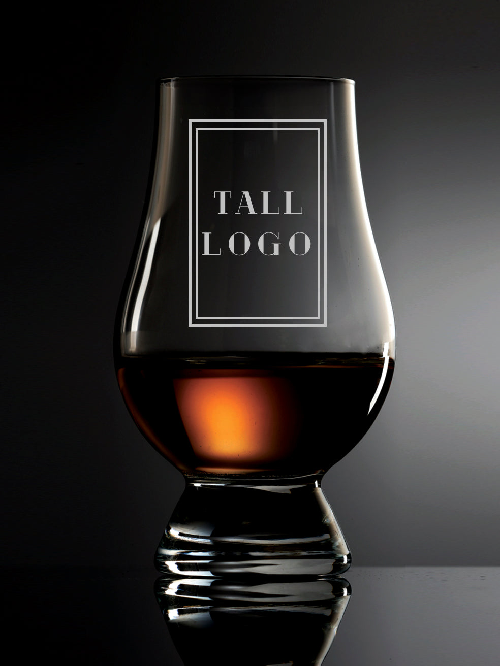 Etching of custom logo is possible on all glassware. Pricing is based on quantity ordered.