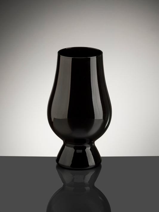 The Glencairn Whisky Glass in black.