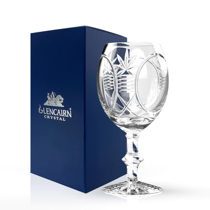 The Bothwell Wine Goblet features an incredibly traditional yet elegant handcut pattern on high quality mouth-blown 24% lead crystal.
