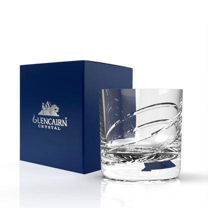 Inspired by Glasgow City’s urban regeneration, the Glasgow collection features an exceptionally modern cut on traditional glassware. The tumbler glass is perfect for your favourite whisky with room for water, mixers and ice cubes.
