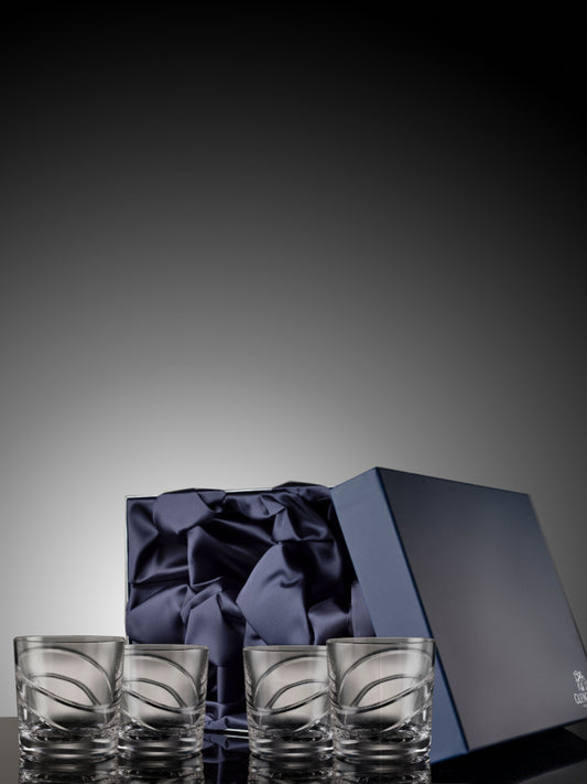 Set of our Glasgow Whisky Tumblers in presentation box.