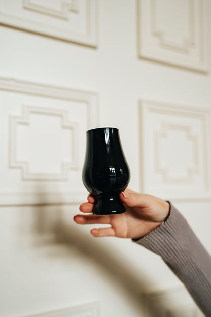 Black Glencairn Whisky Glass