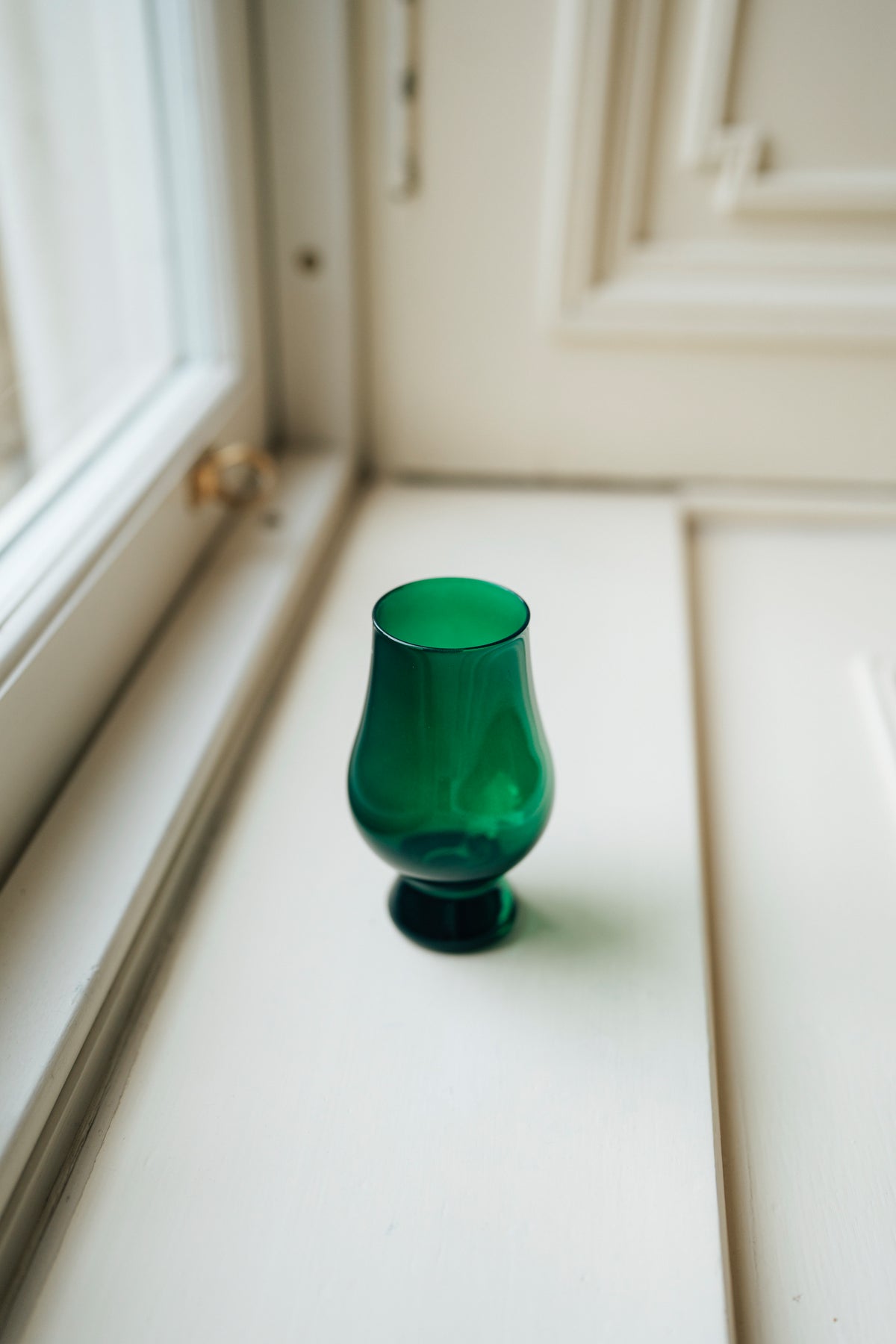 Green Glencairn Whisky Glass