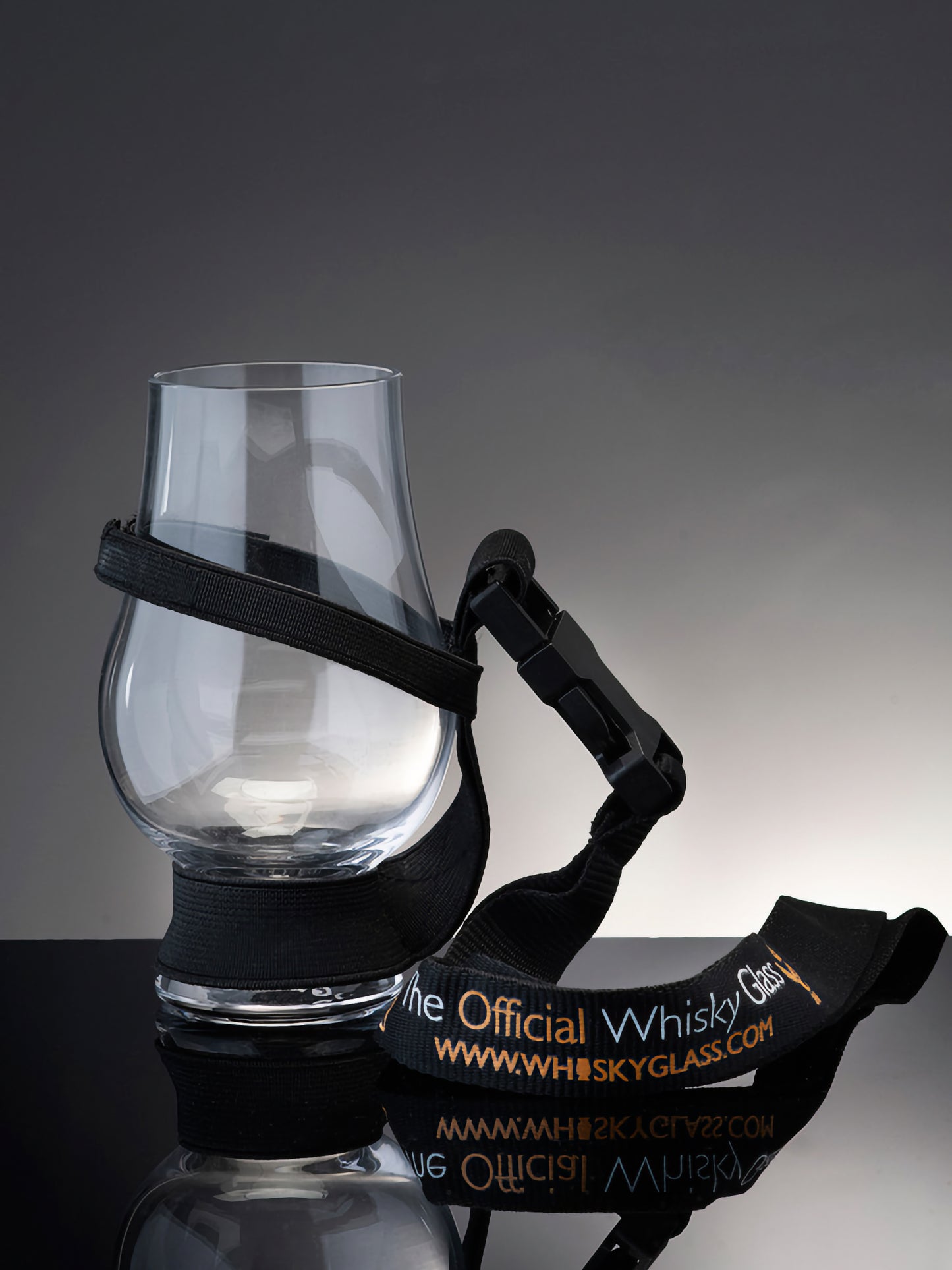 A hands-free accessory for any whisky aficionado who loves attending a whisky event. Designed to specifically hold the Glencairn Glass and the Cut Glencairn but some often use it to also hold a&nbsp;Glencairn Copita or a Wee Glencairn.