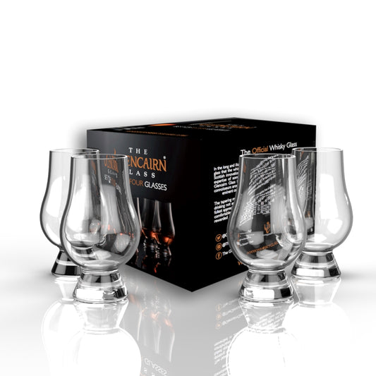 Set of four Glencairn Whisky Glasses