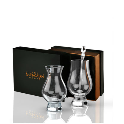 This gift set brings together the Wee Water Jug, Glencairn Whisky Glass and Pipette.  Everything needed to get the whisky enthusiast ready to enjoy their favourite drink.