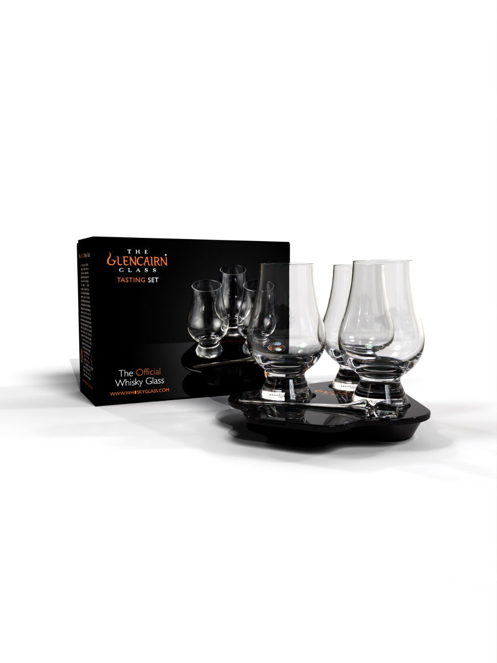Glencairn Glasses with Pipette and Flight Tray Set