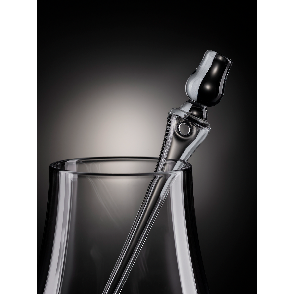 Handblown glass pipette for whisky by Glencairn