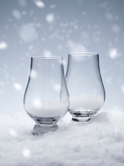 The Glencairn Whisky Glass is considered the definitive glass for whisky, ideal for both blenders and whisky lovers. 