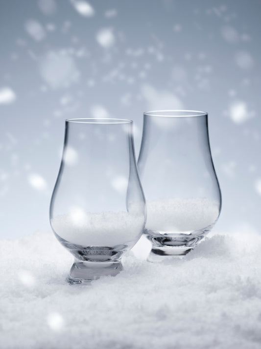 The Glencairn Whisky Glass is considered the definitive glass for whisky, ideal for both blenders and whisky lovers. 
