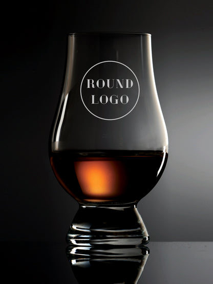 Etching of custom logo is possible on all glassware.  Pricing is based on quantity ordered.