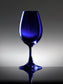 The blue Copita Glass has been designed to enhance Sherry.